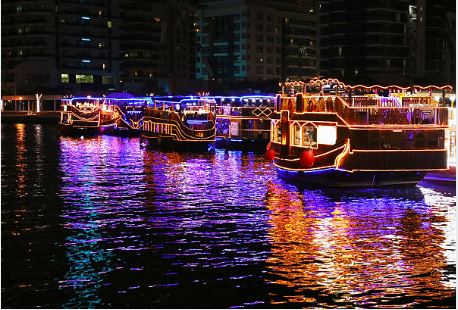 book your dhow cruise dubai marina