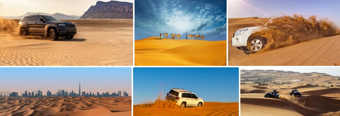 dubai evening safari adventure image